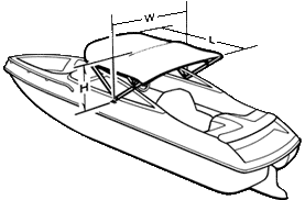 Bimini Tops-How to Measure Bimini Tops-How to Measure