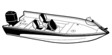 V-hull fishing boat with side console