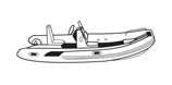 Inflatable with center console