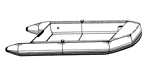 Blunt nose inflatable boats