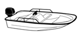Whaler style boats without bow rails