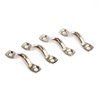Nickle-Plated Brass Eye Straps