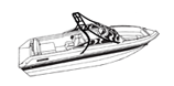 V-Hull Runabout Boats with Ski Towers