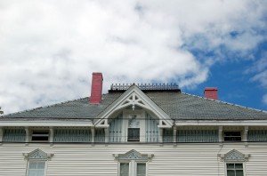 Widow's Walk on Old Southern Home
